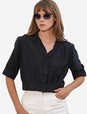 Camisa crop oversize bdart