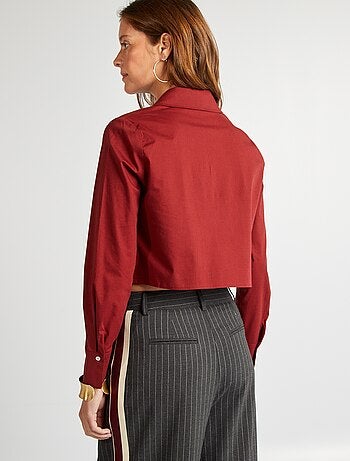 Camisa crop
