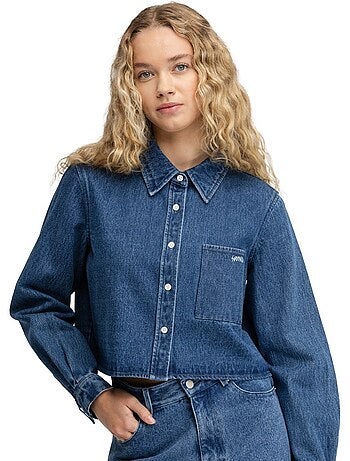 Camisa crop vaquera mujer mujer nimes-w