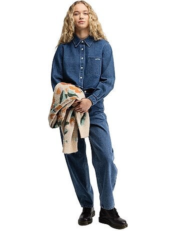 Camisa crop vaquera mujer mujer nimes-w