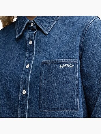 Camisa crop vaquera mujer mujer nimes-w