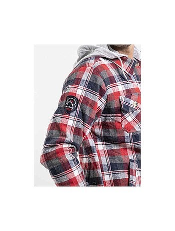 Camisa cuadros con capucha TARZAC