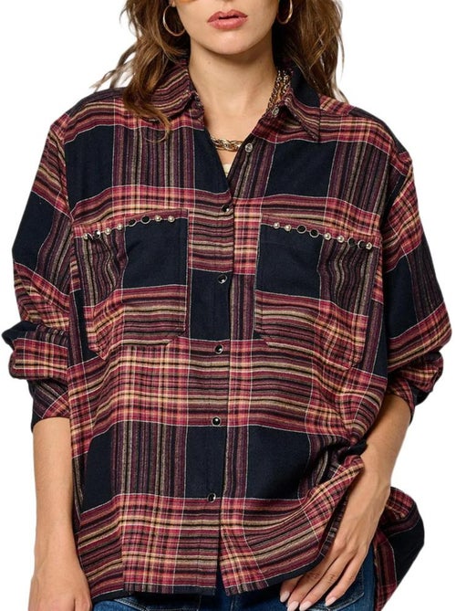 Camisa Cuadros Mujer Kaporal - Kiabi