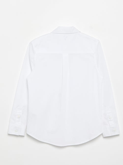 Camisa de algodón - colección fácil de poner - Kiabi