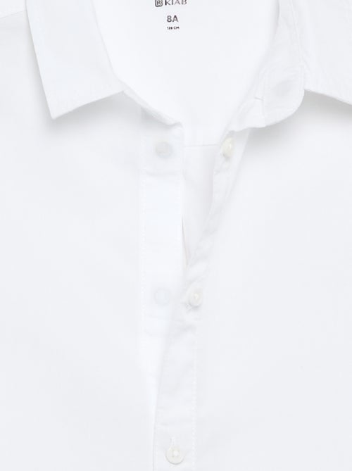 Camisa de algodón - colección fácil de poner - Kiabi