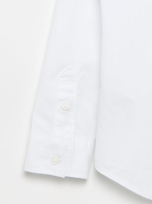 Camisa de algodón - colección fácil de poner - Kiabi
