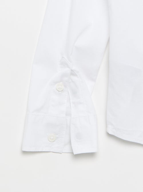 Camisa de algodón - colección fácil de poner - Kiabi