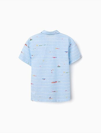 Camisa de algodón con estampado Carolina Celas x Zippy