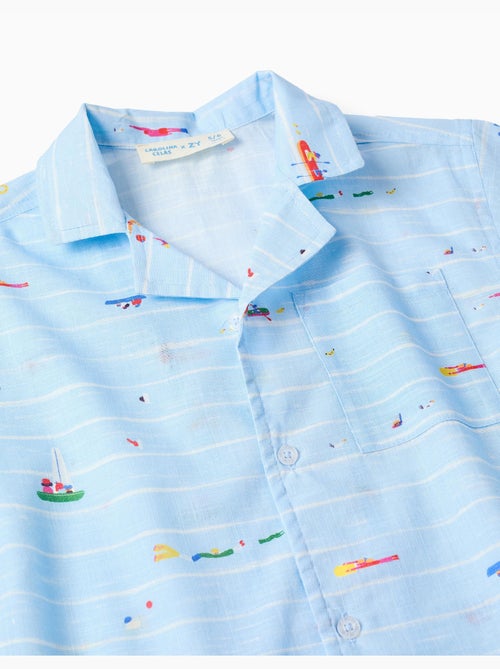 Camisa de algodón con estampado Carolina Celas x Zippy - Kiabi