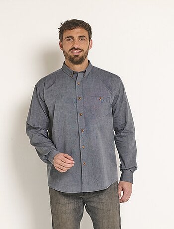 Camisa de algodón de manga larga - Afibel