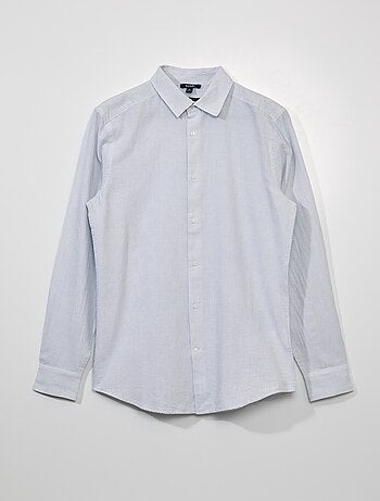 Camisa de algodón estampada - Kiabi