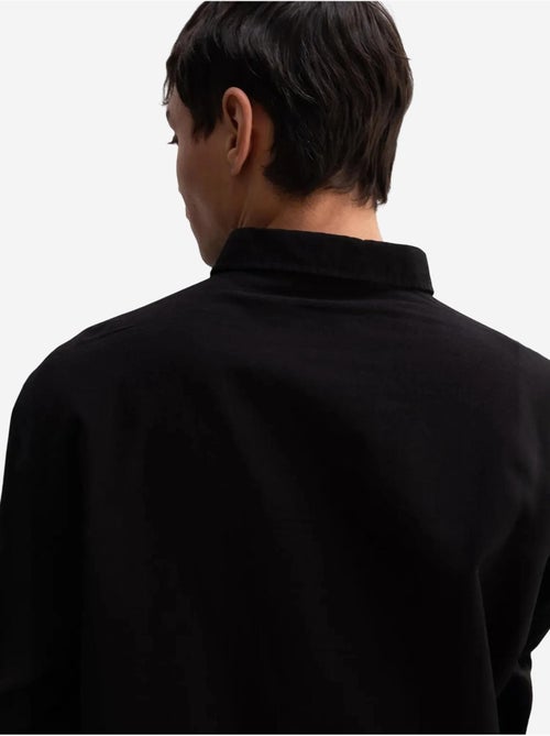 Camisa de algodón extragrande con botones giesto - Kiabi Camisa de algodón extragrande con botones giesto - Kiabi