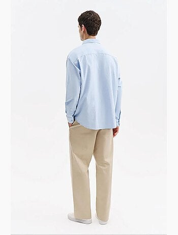 Camisa de algodón para hombre giesto