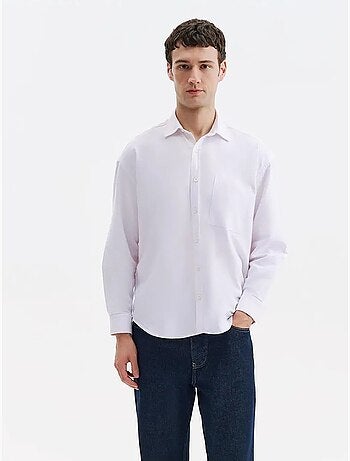 Camisa de algodón para hombre giesto