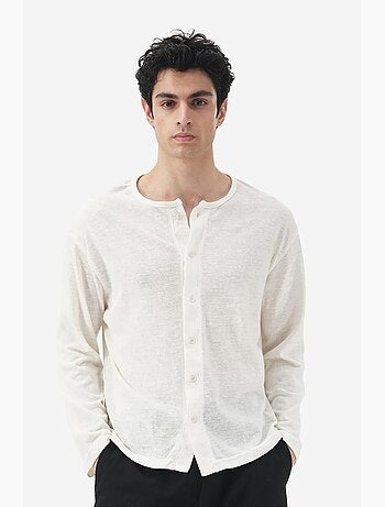 Camisa de algodón para hombre giesto