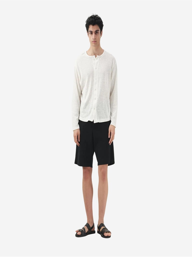 Camisa de algodón para hombre giesto Blanco roto - Kiabi