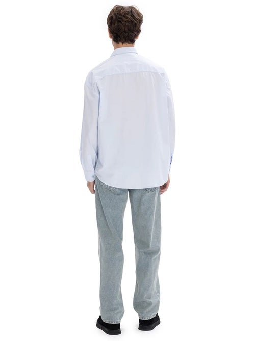 Camisa de bolsillo con cuello abotonado y corte regular giesto - Kiabi Camisa de bolsillo con cuello abotonado y corte regular giesto - Kiabi