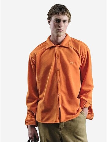 Camisa de botones con tejido texturizado giesto