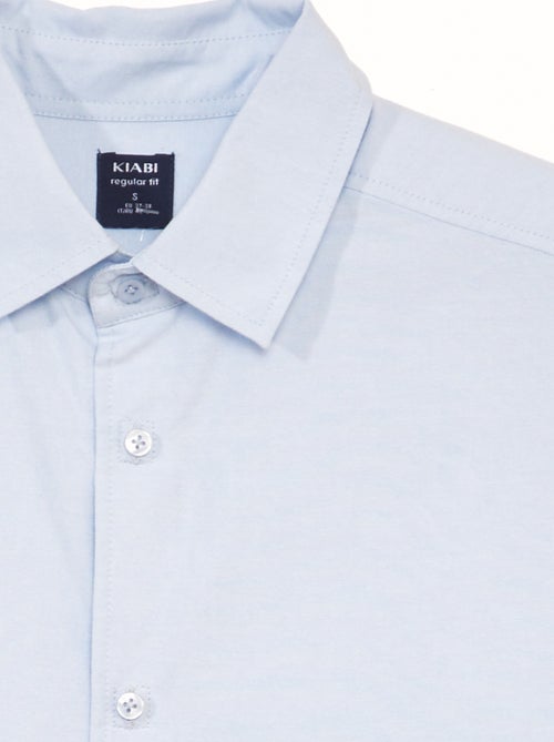 Camisa de chambray - colección fácil de poner - Kiabi