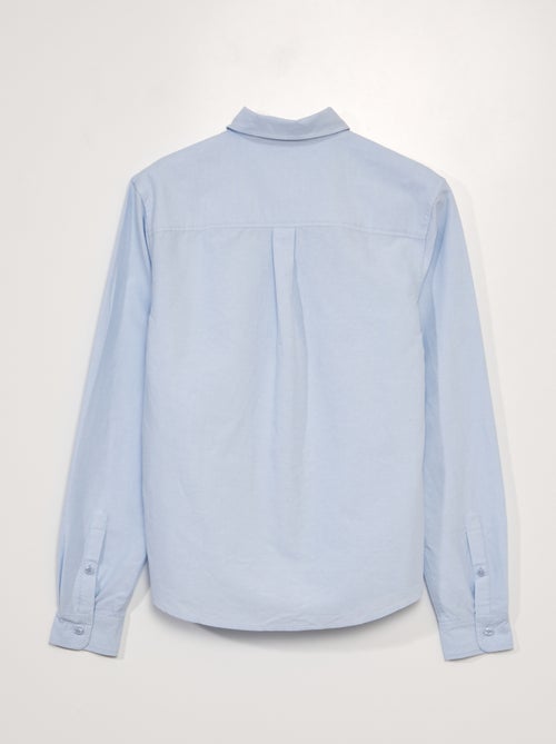 Camisa de chambray - colección fácil de poner - Kiabi