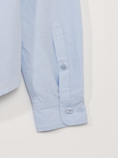 Camisa de chambray - colección fácil de poner - Kiabi