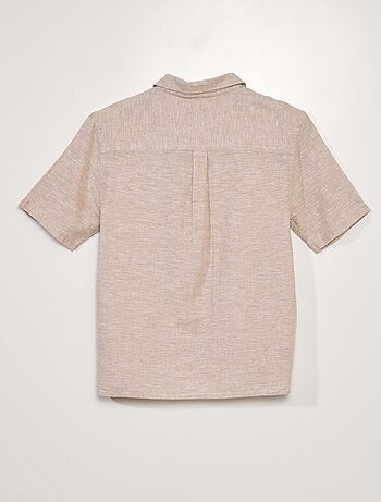 Camisa de corte recto - colección fácil de poner