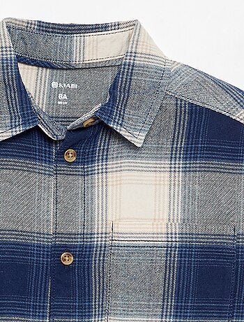 Camisa de cuadros - colección fácil de poner