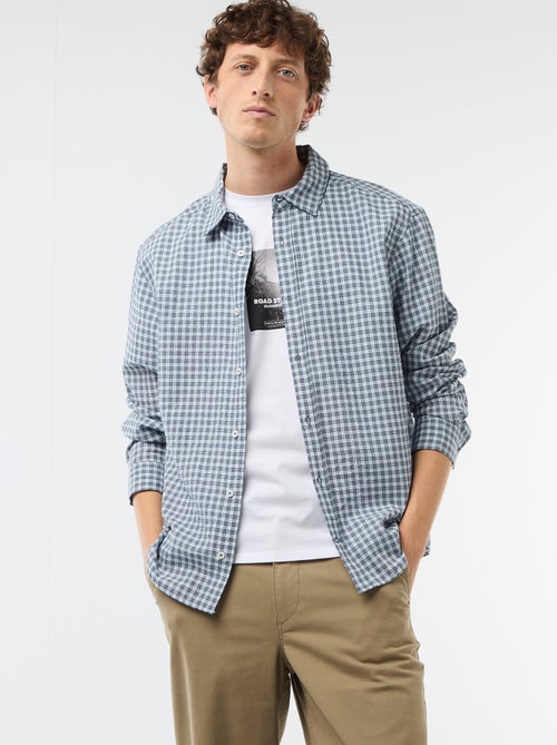 Camisa de cuadros - Kiabi