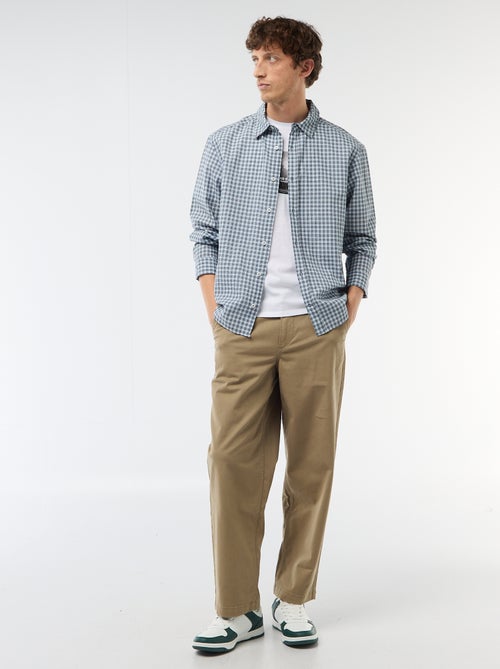 Camisa de cuadros - Kiabi