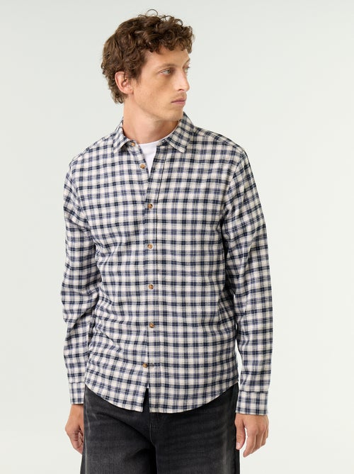 Camisa de cuadros - Kiabi