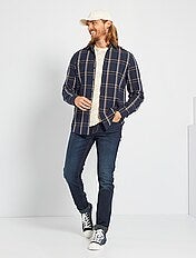 Pantalon cuadros hombre con descuentos | Kiabi