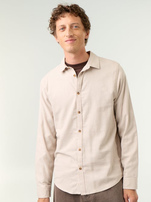 Camisa de cuadros - Kiabi