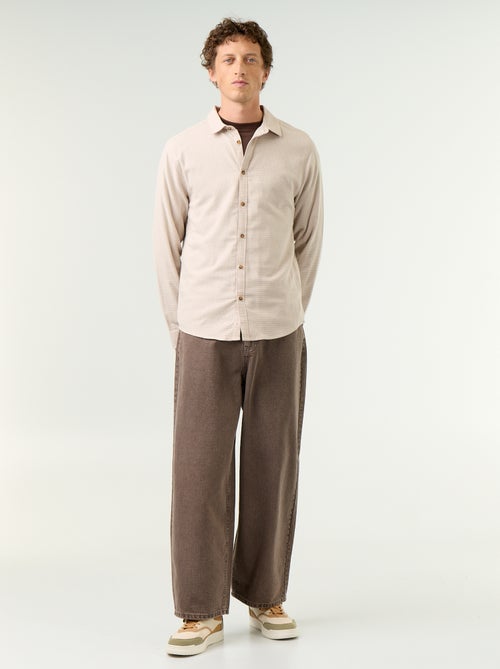 Camisa de cuadros - Kiabi