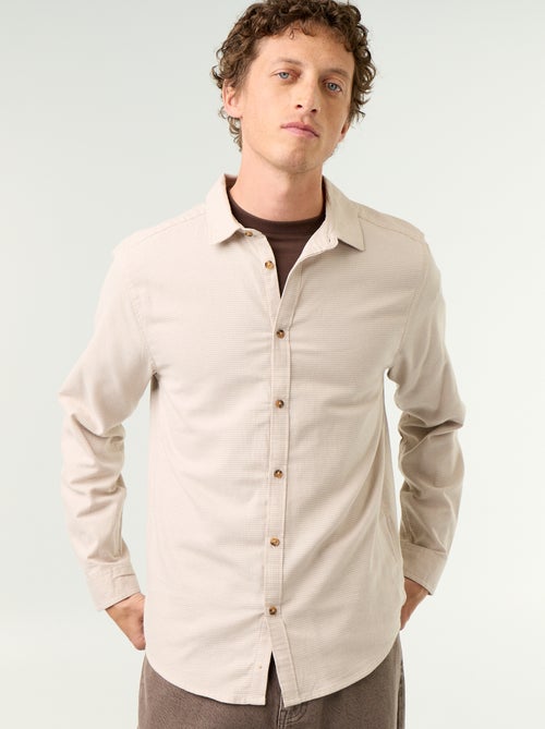 Camisa de cuadros - Kiabi
