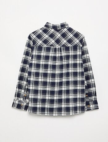 Camisa de cuadros de franela