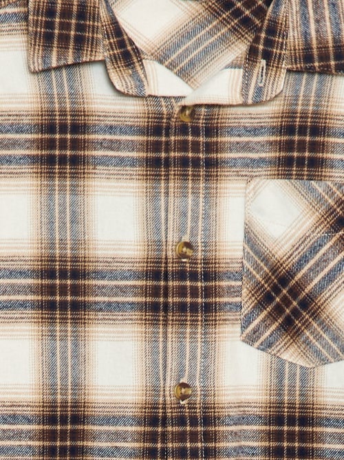 Camisa de cuadros de franela - Kiabi