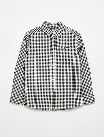 Camisa de cuadros de franela