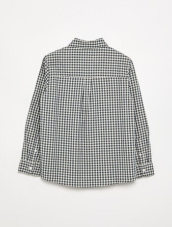 Camisa de cuadros de franela