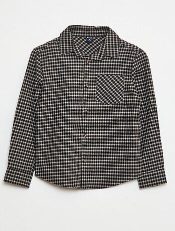 Camisa de franela a cuadros