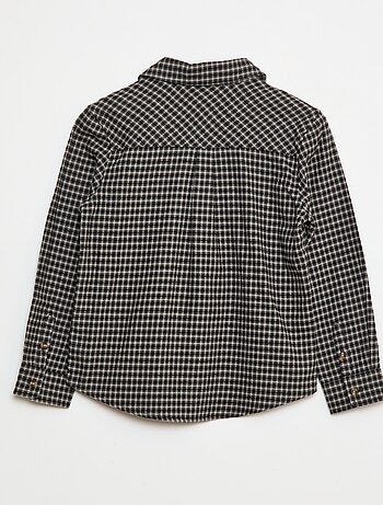 Camisa de franela a cuadros