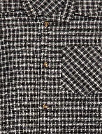 Camisa de franela a cuadros