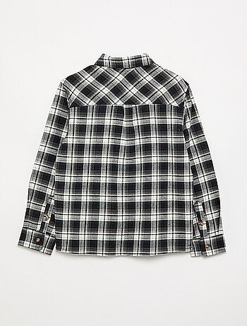 Camisa de cuadros de franela