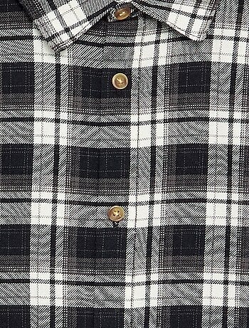 Camisa de cuadros de franela