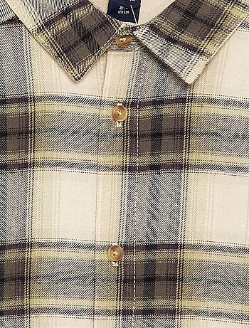 Camisa de cuadros de franela