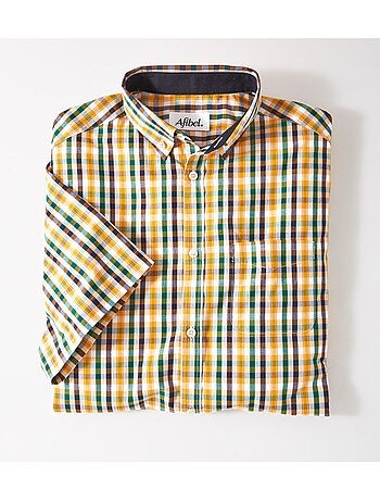 Camisa de cuadros de manga corta - Afibel