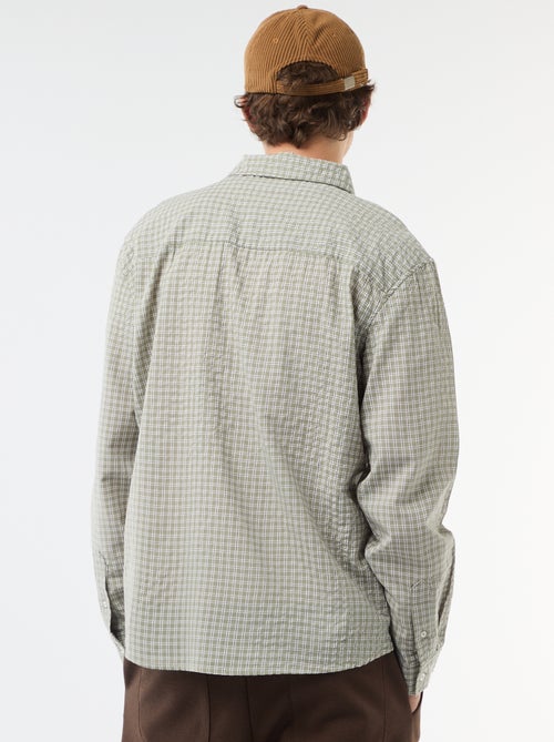 Camisa de cuadros - Kiabi