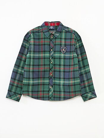 Camisa de cuadros 'Kiabi & Catherine Painvin' regular de algodón