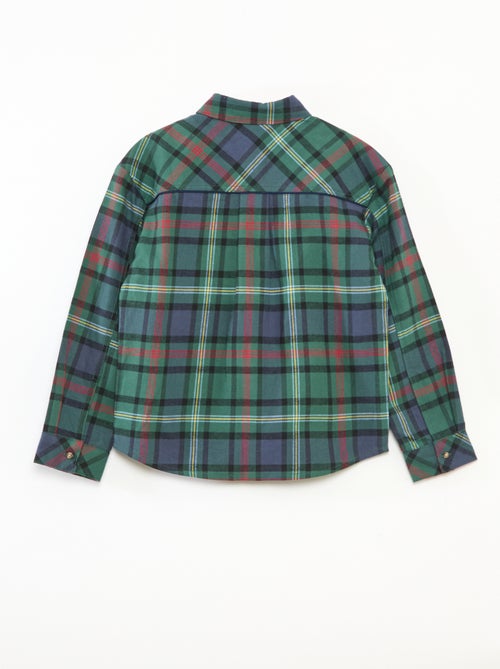 Camisa de cuadros 'Kiabi & Catherine Painvin' regular de algodón - Kiabi