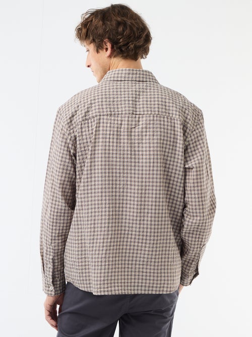 Camisa de cuadros - Kiabi