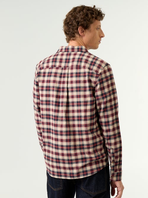 Camisa de cuadros - Kiabi